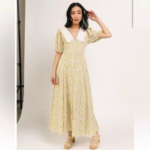 petey floral dress // daffodil from zoco